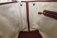 Load image into Gallery viewer, HERMES GARDEN PARTY PM Negonda leather Rouge H □P Engraving Tote bag 700110130