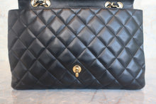 画像をギャラリービューアに読み込む, CHANEL/シャネル 中マトラッセシングルフラップチェーンショルダーバッグ ラムスキン ブラック/ゴールド金具 ショルダーバッグ 800020017