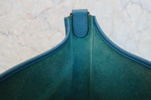 将图片加载到图库查看器,HERMES EVELYNE 3PM Clemence leather Blue izmir Shoulder bag 800040133