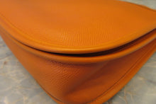 將圖片載入圖庫檢視器 HERMES/エルメス エブリン3PM ヴォーエプソン オレンジ □N刻印 ショルダーバッグ 700090119