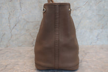 Load image into Gallery viewer, HERMES  GARDEN PARTY PM Negonda leather Etoupe gray □O Engraving Tote bag 700100084