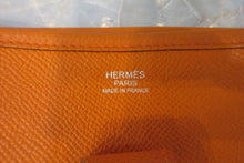 將圖片載入圖庫檢視器 HERMES/エルメス エブリン3PM ヴォーエプソン オレンジ □N刻印 ショルダーバッグ 700090119