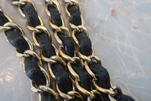将图片加载到图库查看器,CHANEL/香奈儿 中号CF 双盖 双链条包 羊皮 Black/Gold hadware(黑色/金色金属) 肩背包 800010203