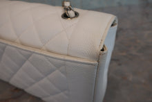 将图片加载到图库查看器,CHANEL/香奈儿 戴妃 CF 链条包 羊皮 White/Silver hadware(白色/银色金属) 肩背包 800030064