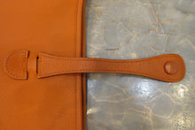 將圖片載入圖庫檢視器 HERMES/エルメス エブリン3PM ヴォーエプソン オレンジ □N刻印 ショルダーバッグ 700090119