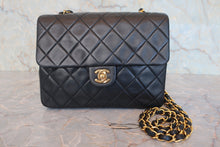 画像をギャラリービューアに読み込む, CHANEL/シャネル ミニマトラッセシングルフラップチェーンショルダーバッグ ラムスキン ブラック/ゴールド金具 ショルダーバッグ 800090043