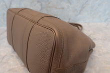 Load image into Gallery viewer, HERMES  GARDEN PARTY PM Negonda leather Etoupe gray □O Engraving Tote bag 700100084
