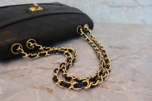 画像をギャラリービューアに読み込む, CHANEL/シャネル マトラッセ2.55チェーンショルダーバッグ ラムスキン ブラック/ゴールド金具 ショルダーバッグ 800060163
