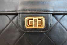 画像をギャラリービューアに読み込む, CHANEL/シャネル マトラッセ2.55チェーンショルダーバッグ ラムスキン ブラック/ゴールド金具 ショルダーバッグ 800060163