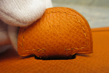 將圖片載入圖庫檢視器 HERMES/エルメス エブリン3PM ヴォーエプソン オレンジ □N刻印 ショルダーバッグ 700090119