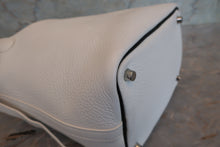 Load image into Gallery viewer, HERMES PICOTIN PM Bi-color Clemence leather/Epsom leather White/Black □J Engraving Hand bag 700110109