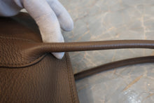 Load image into Gallery viewer, HERMES  GARDEN PARTY PM Negonda leather Etoupe gray □O Engraving Tote bag 700100084