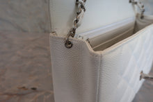 将图片加载到图库查看器,CHANEL/香奈儿 戴妃 CF 链条包 羊皮 White/Silver hadware(白色/银色金属) 肩背包 800030064