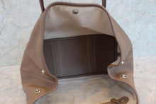 Load image into Gallery viewer, HERMES  GARDEN PARTY PM Negonda leather Etoupe gray □O Engraving Tote bag 700100084