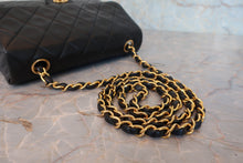 画像をギャラリービューアに読み込む, CHANEL/シャネル ミニマトラッセシングルフラップチェーンショルダーバッグ ラムスキン ブラック/ゴールド金具 ショルダーバッグ 800090043
