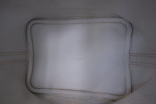 Load image into Gallery viewer, HERMES PICOTIN PM Bi-color Clemence leather/Epsom leather White/Black □J Engraving Hand bag 700110109