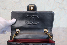 画像をギャラリービューアに読み込む, CHANEL/シャネル ミニマトラッセシングルフラップチェーンショルダーバッグ ラムスキン ブラック/ゴールド金具 ショルダーバッグ 800090043