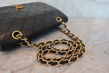 画像をギャラリービューアに読み込む, CHANEL/シャネル マトラッセチェーンショルダーバッグ ラムスキン ブラック/ゴールド金具 ショルダーバッグ 800050004