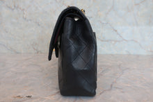 画像をギャラリービューアに読み込む, CHANEL/シャネル マトラッセWフラップWチェーンショルダーバッグ ブラック/ゴールド金具 ラムスキン ショルダーバッグ 800030131