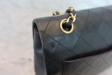 画像をギャラリービューアに読み込む, CHANEL/シャネル マトラッセWフラップWチェーンショルダーバッグ ブラック/ゴールド金具 ラムスキン ショルダーバッグ 800030131