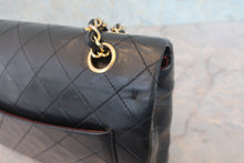 画像をギャラリービューアに読み込む, CHANEL/シャネル マトラッセWフラップWチェーンショルダーバッグ ブラック/ゴールド金具 ラムスキン ショルダーバッグ 800030131