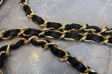 画像をギャラリービューアに読み込む, CHANEL/シャネル ココマークチェーンショルダーバッグ ラムスキン ブラック/ゴールド金具 ショルダーバッグ 700110127