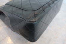 画像をギャラリービューアに読み込む, CHANEL/シャネル マトラッセWフラップWチェーンショルダーバッグ ブラック/ゴールド金具 ラムスキン ショルダーバッグ 800030131