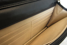 Load image into Gallery viewer, CHANEL Camelia Chain wallet Lambskin Black/Gold hadware Shoulder bag 700050193