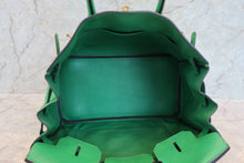 Load image into Gallery viewer, HERMES BIRKIN 35 Togo leather Bambou □R Engraving Hand bag 700070230