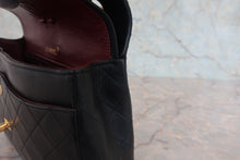 画像をギャラリービューアに読み込む, CHANEL/シャネル マトラッセWフラップWチェーンショルダーバッグ ブラック/ゴールド金具 ラムスキン ショルダーバッグ 800030131