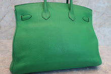 Load image into Gallery viewer, HERMES BIRKIN 35 Togo leather Bambou □R Engraving Hand bag 700070230