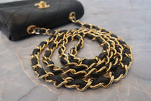 將圖片載入圖庫檢視器 CHANEL/シャネル ミニマトラッセチェーンショルダーバッグ ラムスキン ブラック/ゴールド金具 ショルダーバッグ 700120257