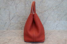 将图片加载到图库查看器,HERMES GARDEN PARTY PM Negonda leather Rouge duchesse □R刻印 Tote bag 700100089