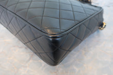 Load image into Gallery viewer, CHANEL Matelasse fringe chain shoulder bag Lambskin Black/Gold hadware Shoulder bag 800040119