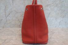 将图片加载到图库查看器,HERMES GARDEN PARTY PM Negonda leather Rouge duchesse □R刻印 Tote bag 700100089