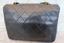 画像をギャラリービューアに読み込む, CHANEL/シャネル ミニマトラッセシングルフラップチェーンショルダーバッグ ラムスキン ブラック/ゴールド金具 ショルダーバッグ 700110115