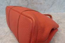 将图片加载到图库查看器,HERMES GARDEN PARTY PM Negonda leather Rouge duchesse □R刻印 Tote bag 700100089