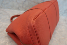 将图片加载到图库查看器,HERMES GARDEN PARTY PM Negonda leather Rouge duchesse □R刻印 Tote bag 700100089