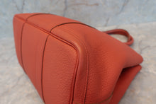 将图片加载到图库查看器,HERMES GARDEN PARTY PM Negonda leather Rouge duchesse □R刻印 Tote bag 700100089