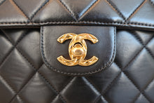 Load image into Gallery viewer, CHANEL Matelasse fringe chain shoulder bag Lambskin Black/Gold hadware Shoulder bag 800040119