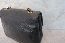 画像をギャラリービューアに読み込む, CHANEL/シャネル ミニマトラッセシングルフラップチェーンショルダーバッグ ラムスキン ブラック/ゴールド金具 ショルダーバッグ 700110115