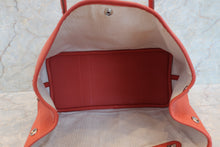 将图片加载到图库查看器,HERMES GARDEN PARTY PM Negonda leather Rouge duchesse □R刻印 Tote bag 700100089