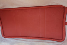 将图片加载到图库查看器,HERMES GARDEN PARTY PM Negonda leather Rouge duchesse □R刻印 Tote bag 700100089