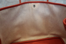 将图片加载到图库查看器,HERMES GARDEN PARTY PM Negonda leather Rouge duchesse □R刻印 Tote bag 700100089