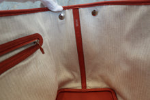 将图片加载到图库查看器,HERMES GARDEN PARTY PM Negonda leather Rouge duchesse □R刻印 Tote bag 700100089