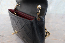 画像をギャラリービューアに読み込む, CHANEL/シャネル ミニマトラッセシングルフラップチェーンショルダーバッグ ラムスキン ブラック/ゴールド金具 ショルダーバッグ 700110115