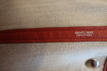 将图片加载到图库查看器,HERMES GARDEN PARTY PM Negonda leather Rouge duchesse □R刻印 Tote bag 700100089
