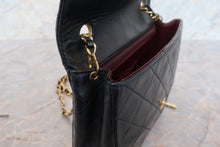 画像をギャラリービューアに読み込む, CHANEL/シャネル ミニマトラッセシングルフラップチェーンショルダーバッグ ラムスキン ブラック/ゴールド金具 ショルダーバッグ 700110115