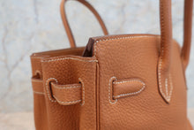 画像をギャラリービューアに読み込む, HERMES/エルメス バーキン30 トゴ ゴールド □M刻印 ハンドバッグ 700080014