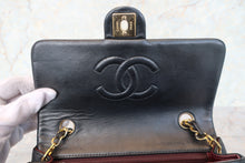 画像をギャラリービューアに読み込む, CHANEL/シャネル ミニマトラッセシングルフラップチェーンショルダーバッグ ラムスキン ブラック/ゴールド金具 ショルダーバッグ 700110115